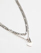 FULL TILT Layered Heart & Toggle Necklace image number 2