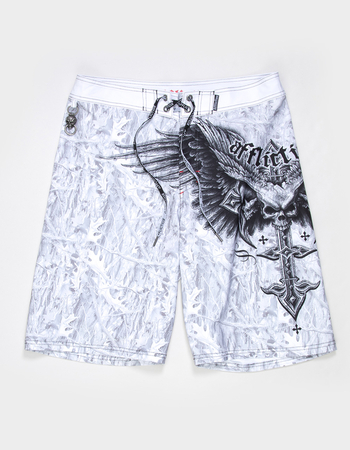 AFFLICTION Death Eyes Mens Boardshorts Primary Image