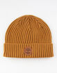TIMBERLAND Ribbed Watch Cap Tan Mens Beanie image number 1