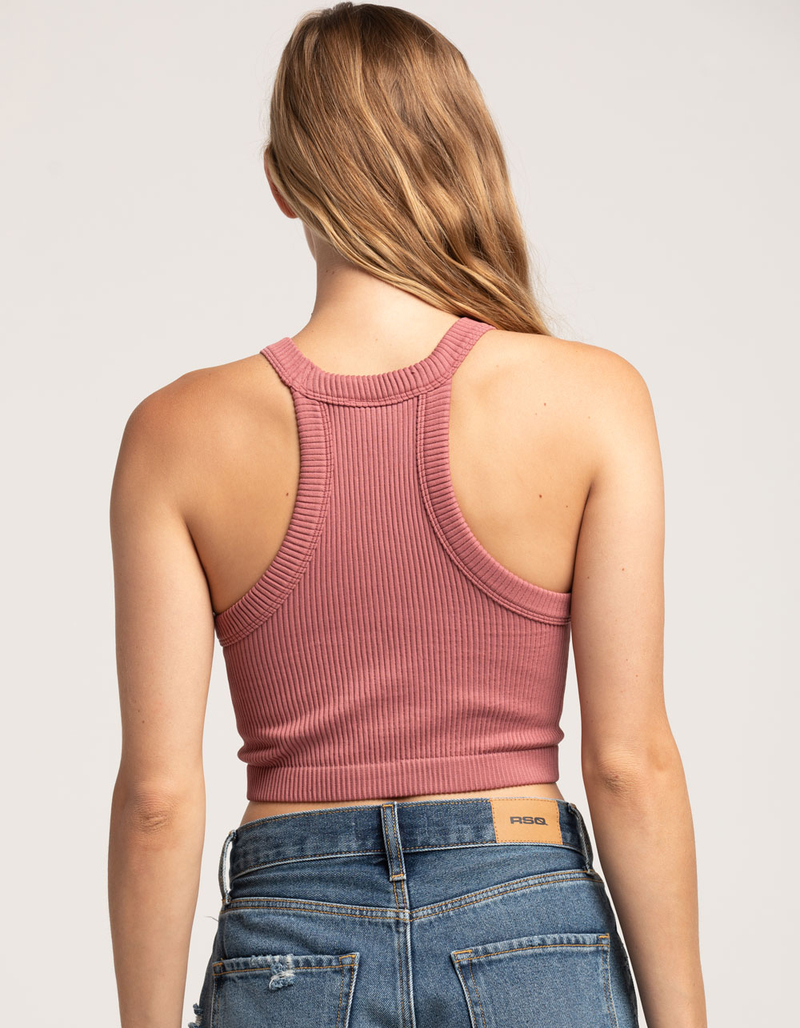 TILLYS Seamless High Neck Womens Tank Top image number 2