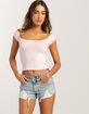 LEE Classic Rider Womens Denim Shorts image number 1