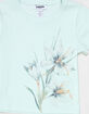 RSQ Girls Side Floral Baby Tee image number 2