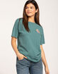 SANTA CRUZ Cliff Dot Womens Boyfriend Tee image number 2