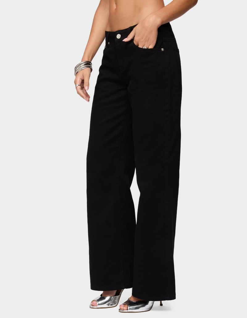 EDIKTED Roman Low Rise Slouchy Jeans image number 1