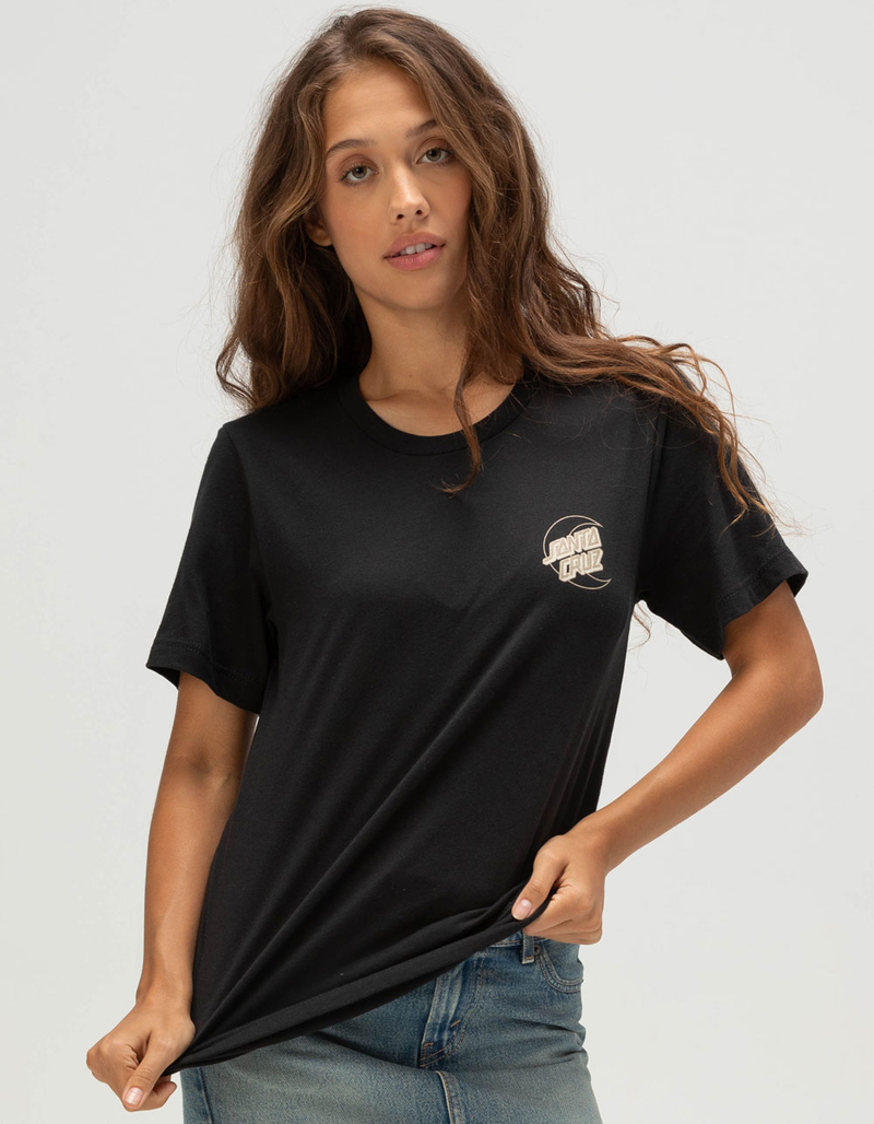 SANTA CRUZ Imprint Moon Dot Womens Tee image number 2