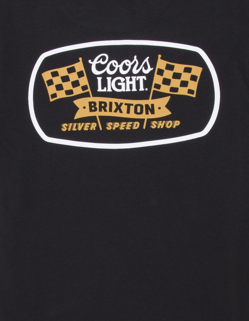 BRIXTON x Coors Light Pit Stop Mens Tee image number 2