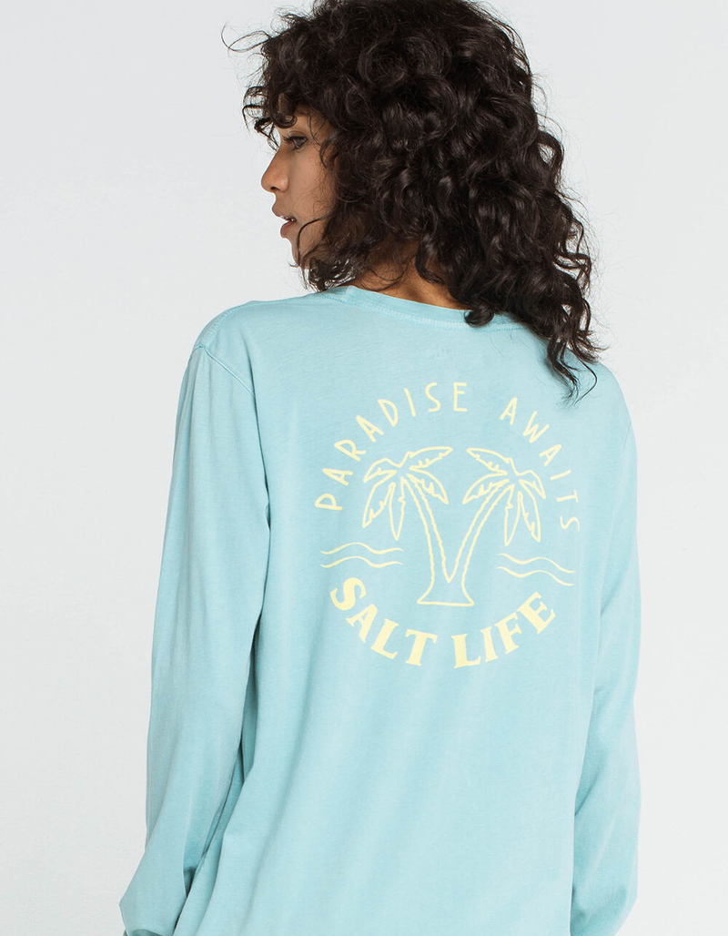 SALT LIFE Paradise Awaits Womens Tee image number 0