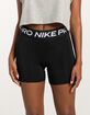 NIKE Pro Womens 5'' Compression Shorts image number 2