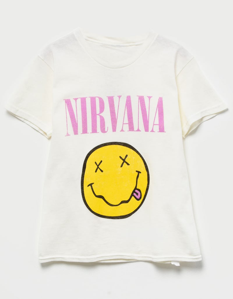 NIRVANA Girls Boyfriend Tee image number 0