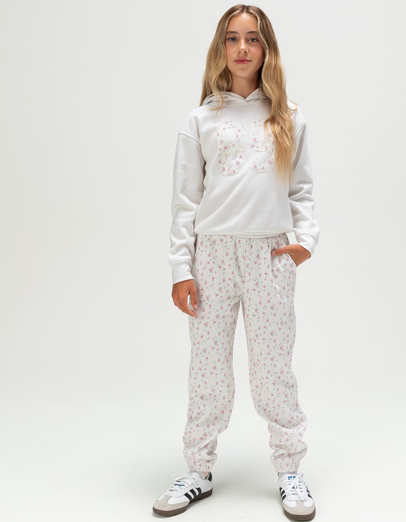 FULL TILT 89 Ditsy Fill Girls Hoodie image number 5