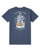 HAGGARD PIRATE Loose Lips Mens Tee image number 1