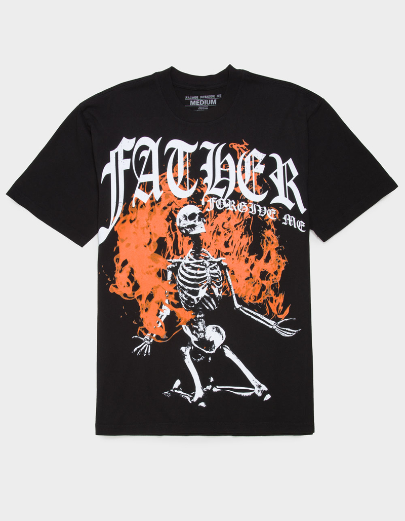 FATHER FORGIVE ME Forgive Me Mens Tee image number 0