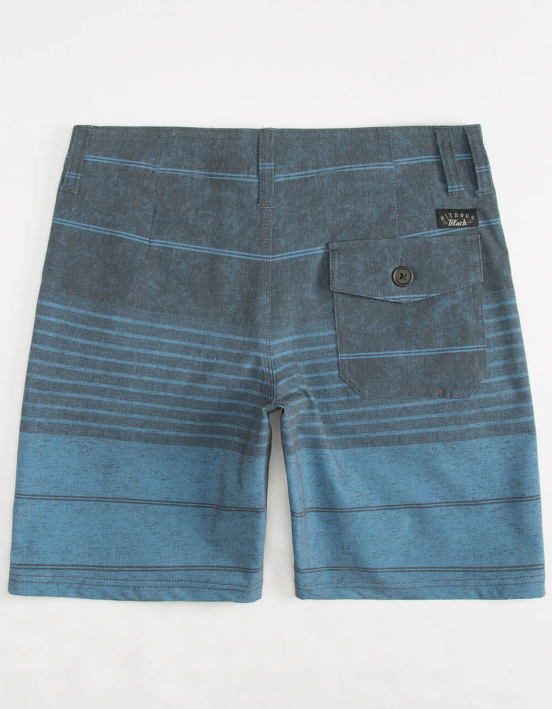 NITROUS BLACK Pancho Boys Hybrid Shorts image number 1