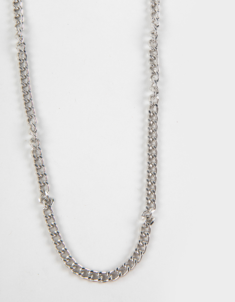 RSQ Mens 5mm Cuban Link Chain Necklace image number 1