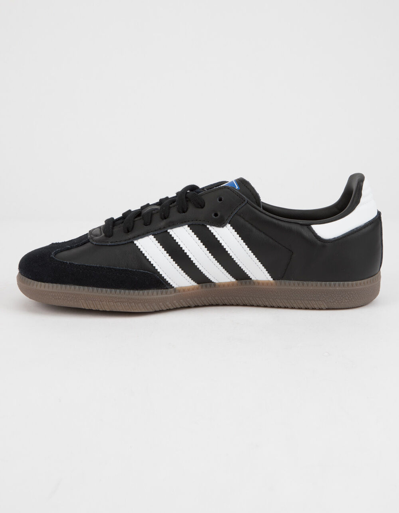 ADIDAS Samba OG Core Black & Gum Shoes image number 3