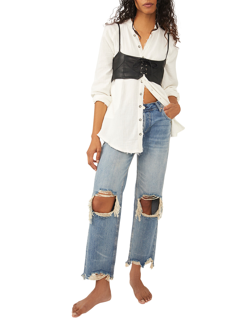 FREE PEOPLE Hastings Corset Belt image number 4