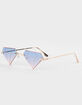 RSQ Diamond Round Sunglasses image number 1