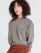 BDG Urban Outfitters Bubble Hem Womens Charcoal Sweatshirt image number 2