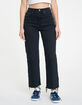 DAZE Pleaser Womens Wide Leg Jeans image number 8