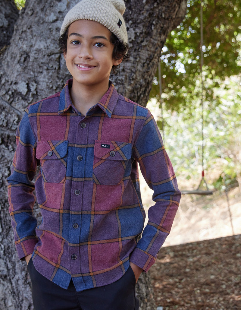 RVCA That'll Work Boys Flannel image number 2