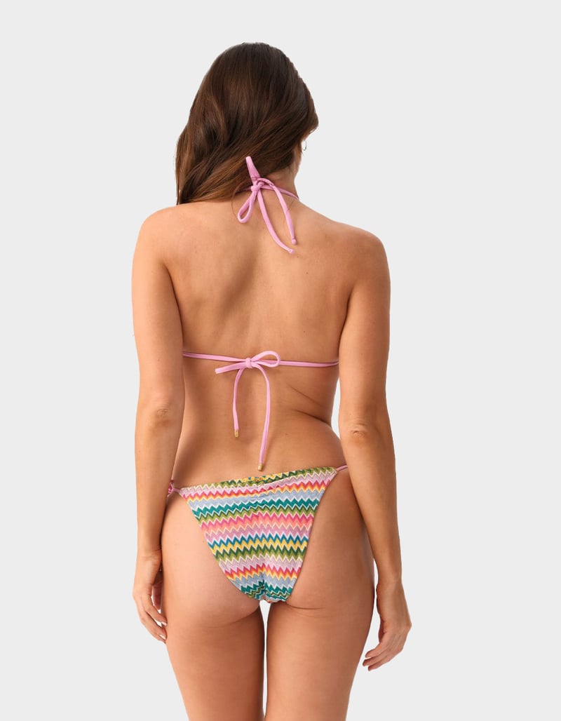 PQ SWIM Ziggy Tie Side Teeny Bikini Bottoms image number 1