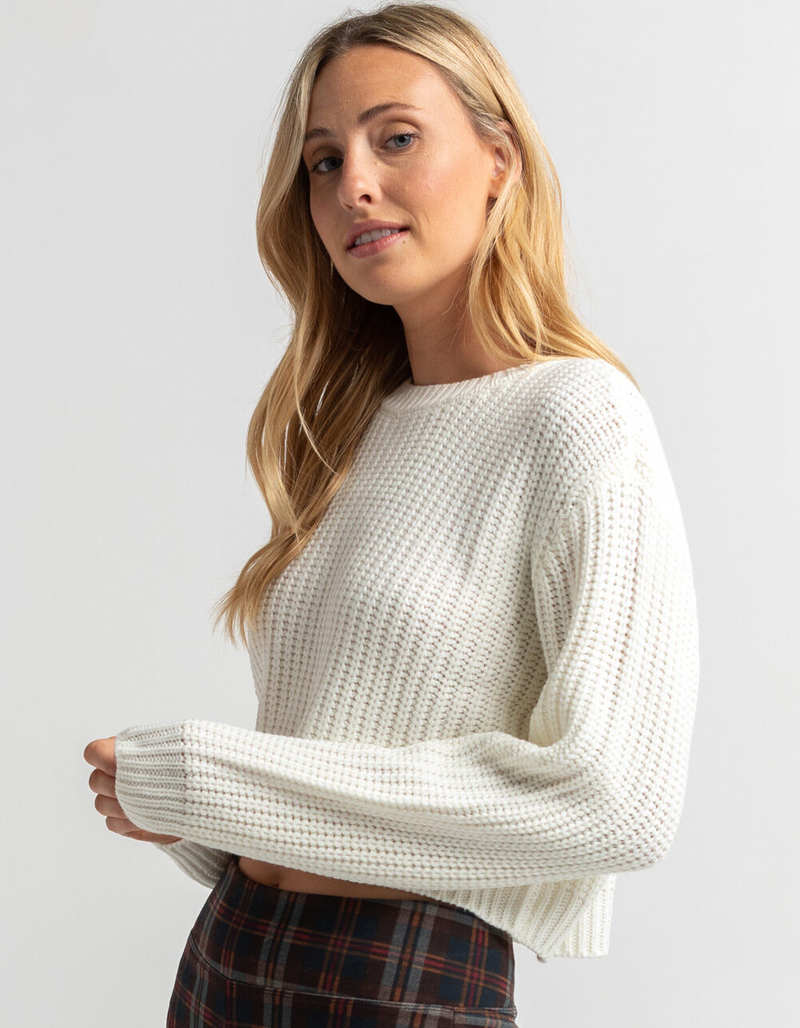 FULL TILT Womens Pullover Crew Neck Sweater image number 1
