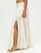 WEST OF MELROSE Womens Embroidered Maxi Skirt image number 3
