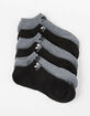 ADIDAS 6 Pack Originals Trefoil Kids Ankle Socks image number 1