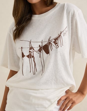 RHYTHM Melia Womens Oversized Tee Alternative Image