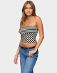 EDIKTED Betsana Striped Tube Top image number 2