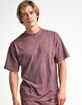 RSQ Premium Mens Mauve T-Shirt image number 1