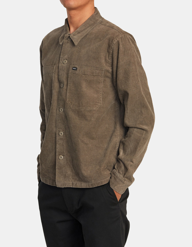 RVCA Americana Mens Corduroy Overshirt image number 2