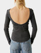 FREE PEOPLE We The Free Unapologetic Womens  Long Sleeve Tee image number 3