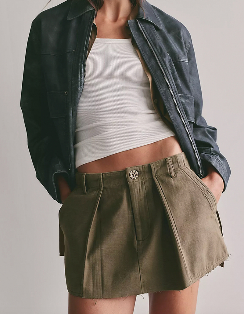 FREE PEOPLE Riverfront Surplus Womens Mini Skirt image number 1