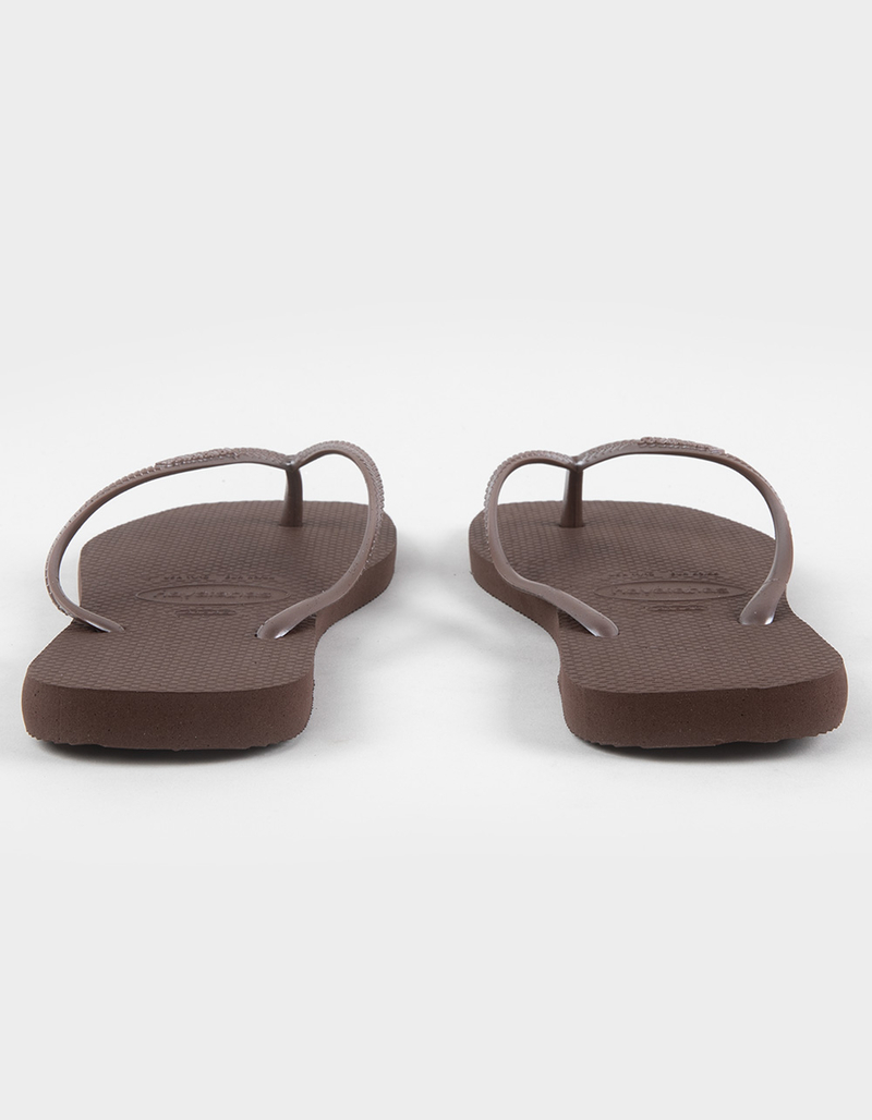 HAVAIANAS Slim Square Womens Flip Flops image number 3