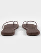 HAVAIANAS Slim Square Womens Flip Flops image number 4
