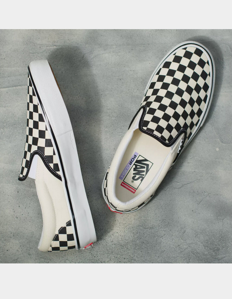 VANS Skate Checkerboard Slip-On Mens Shoes image number 2