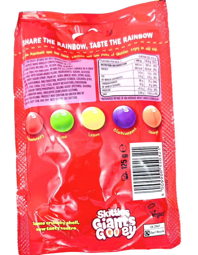 SKITTLES Giants Gooey Candy image number 1