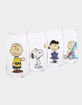 PEANUTS Charlie Brown & Friends 4 Pack 16 oz Glass Cups image number 1