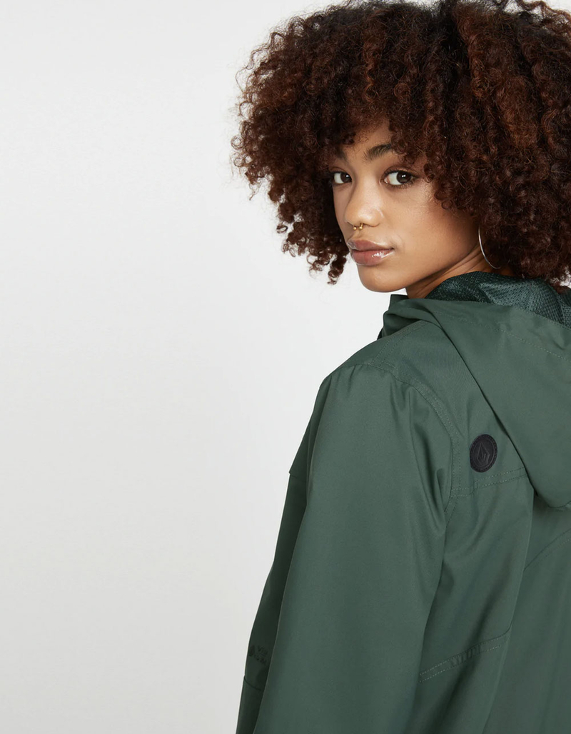 VOLCOM Enemy Stone Womens Windbreaker Jacket image number 3