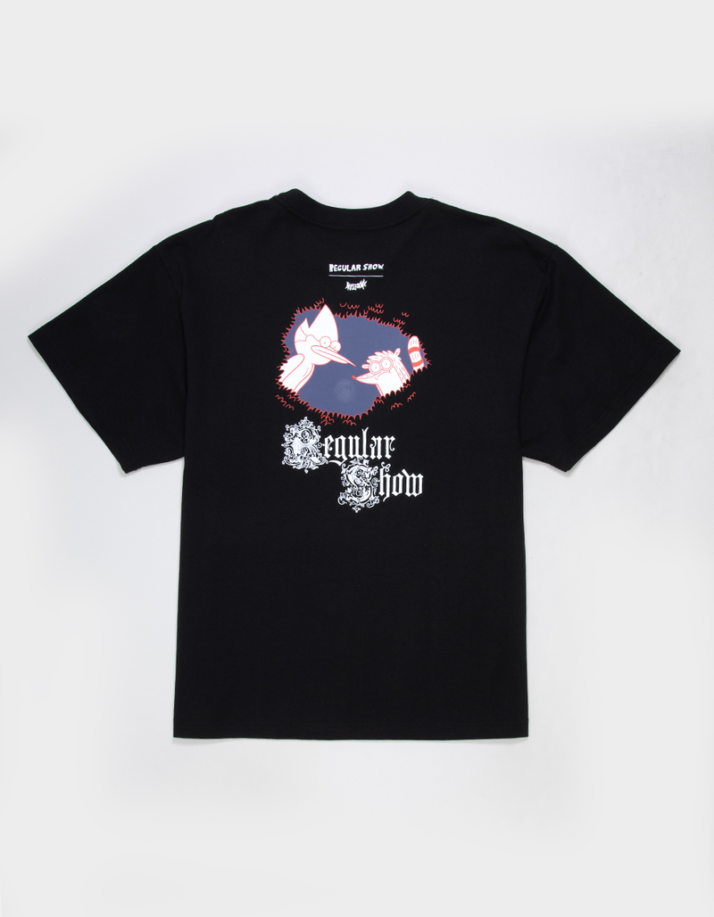 WELCOME SKATEBOARDS x Regular Show Cart Mens Tee image number 2