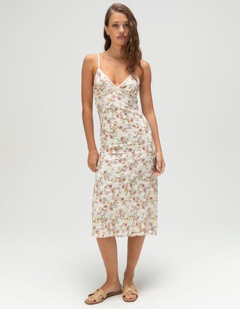RSQ Floral Lace Midi Dress Primary Image