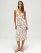 RSQ Floral Lace Midi Dress image number 1