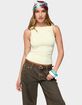 EDIKTED Shanee Tie Shoulder Top image number 1