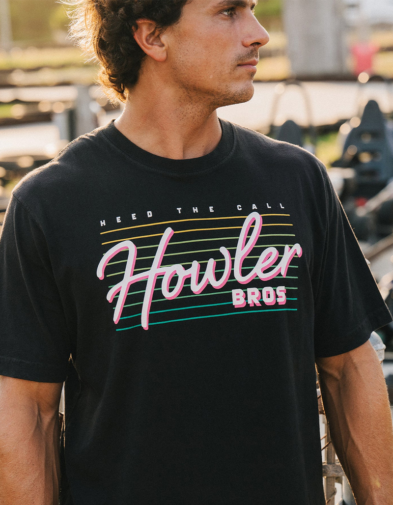 HOWLER BROTHERS Beach Club Mens Tee image number 3