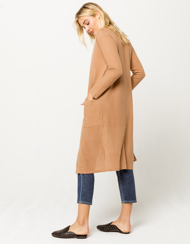 TIMING Thermal Womens Maxi Cardigan image number 1