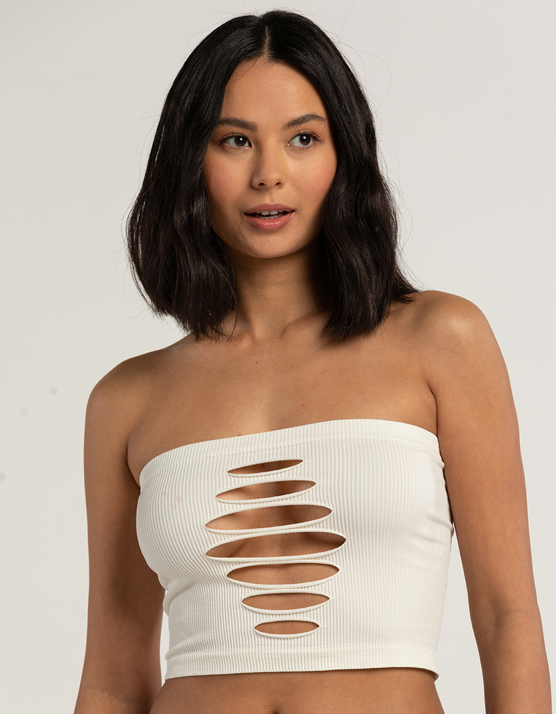 IETS FRANS Seamless Cut Out Womens Tube Top image number 0