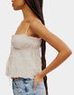 FREE PEOPLE FP One Matilda Womens Tie Tank Top image number 3