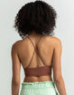 FULL TILT Scoop X-Back Bralette image number 3
