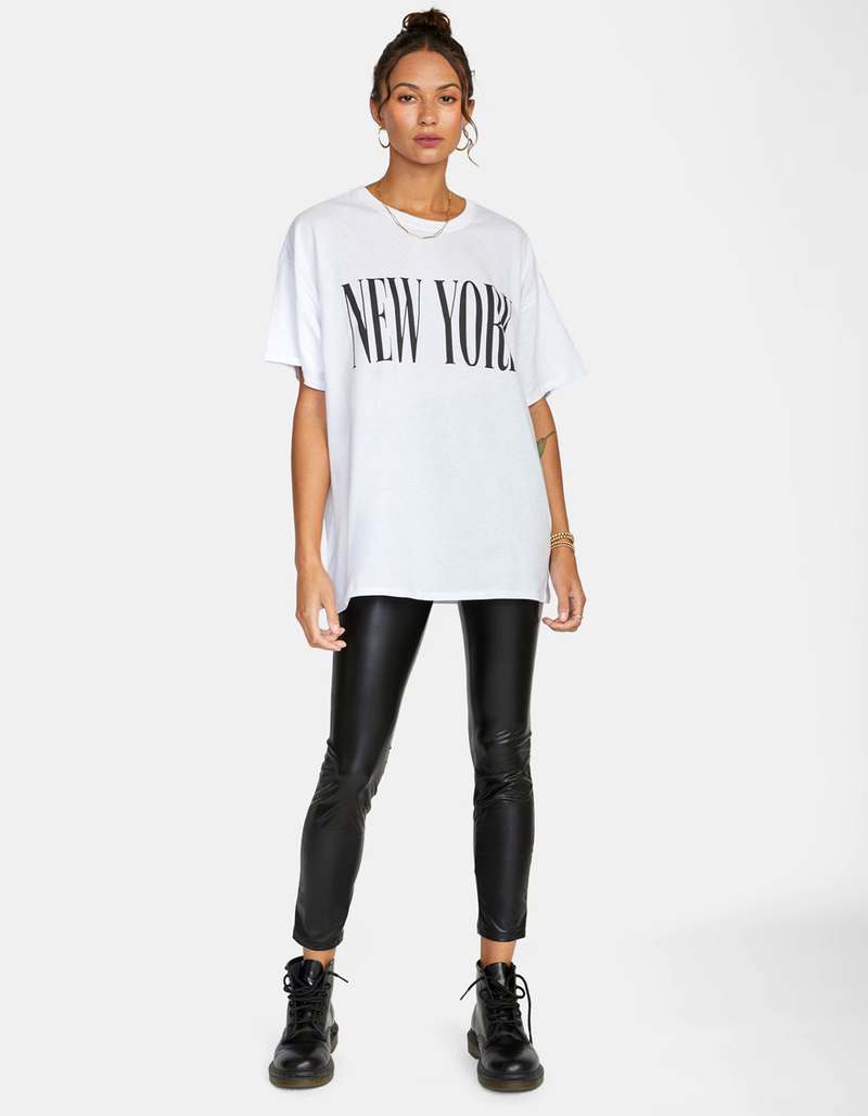 RVCA x Stella Maxwell NY - LA Graphic Tee image number 5